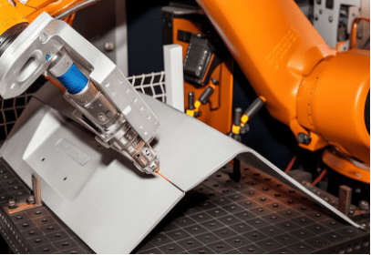 High power laser welding of metal parts